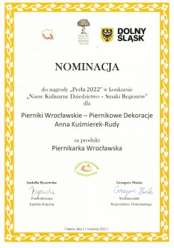Piernikarka Wrocławska - Perła 2022