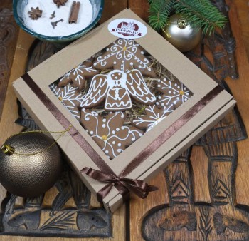 Aniołek z gwiazdkami z zawieszkami